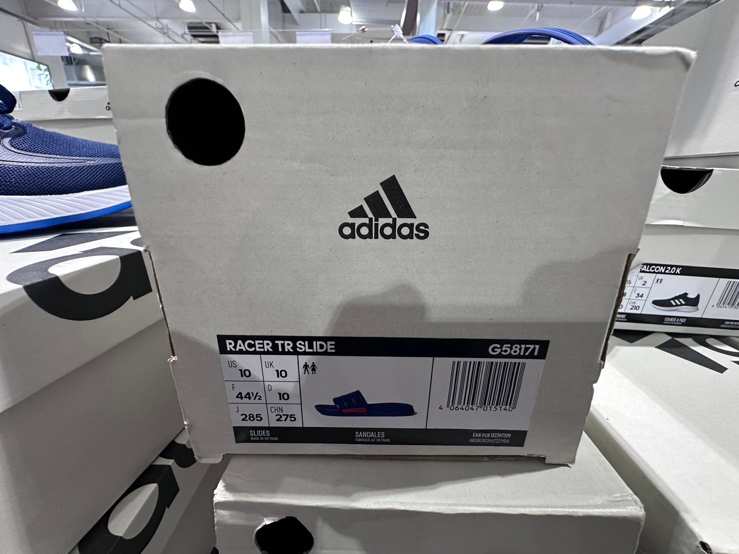 愛迪達男拖鞋#139700